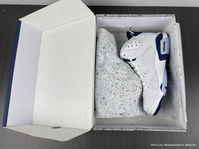Official Maikesneakers 6 Navy CT8529-141 Jordan Midnight Retro (2022) 0708